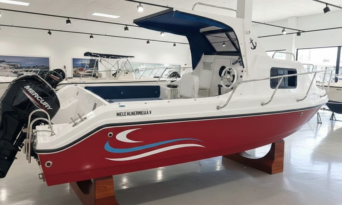 Adramis Denizcilik– 6.20 Fiber Motorboat – Brand-New, Ready for Delivery